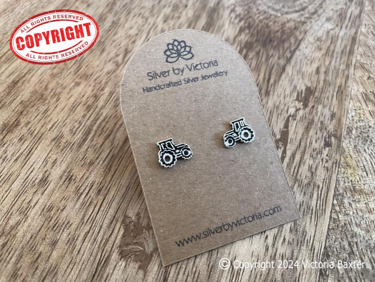 Tractor Stud Earrings