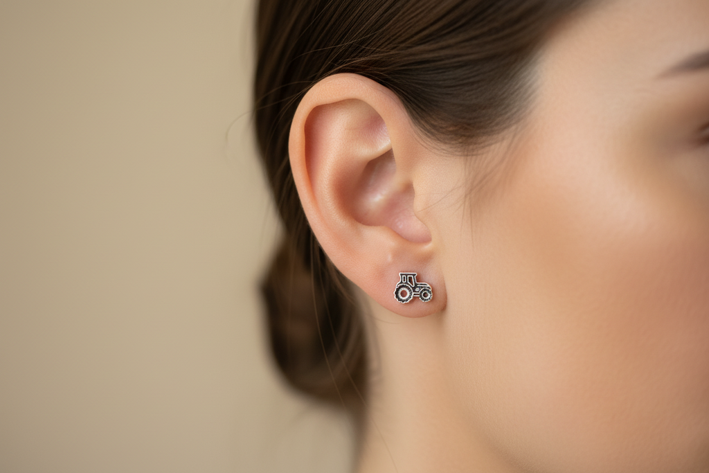 Tractor Stud Earrings