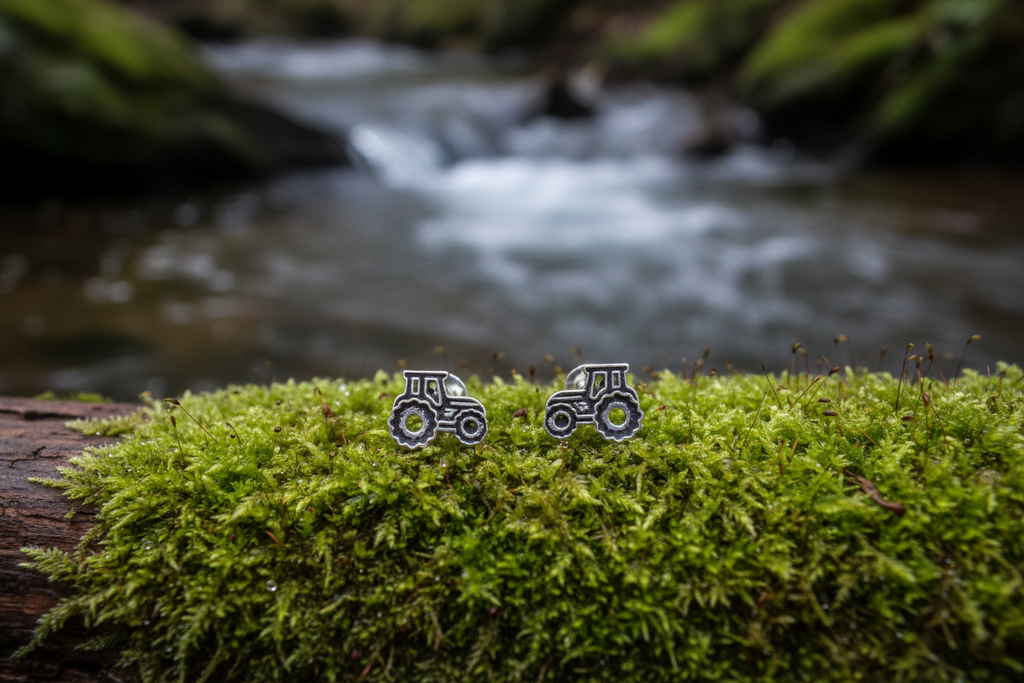 Tractor Stud Earrings