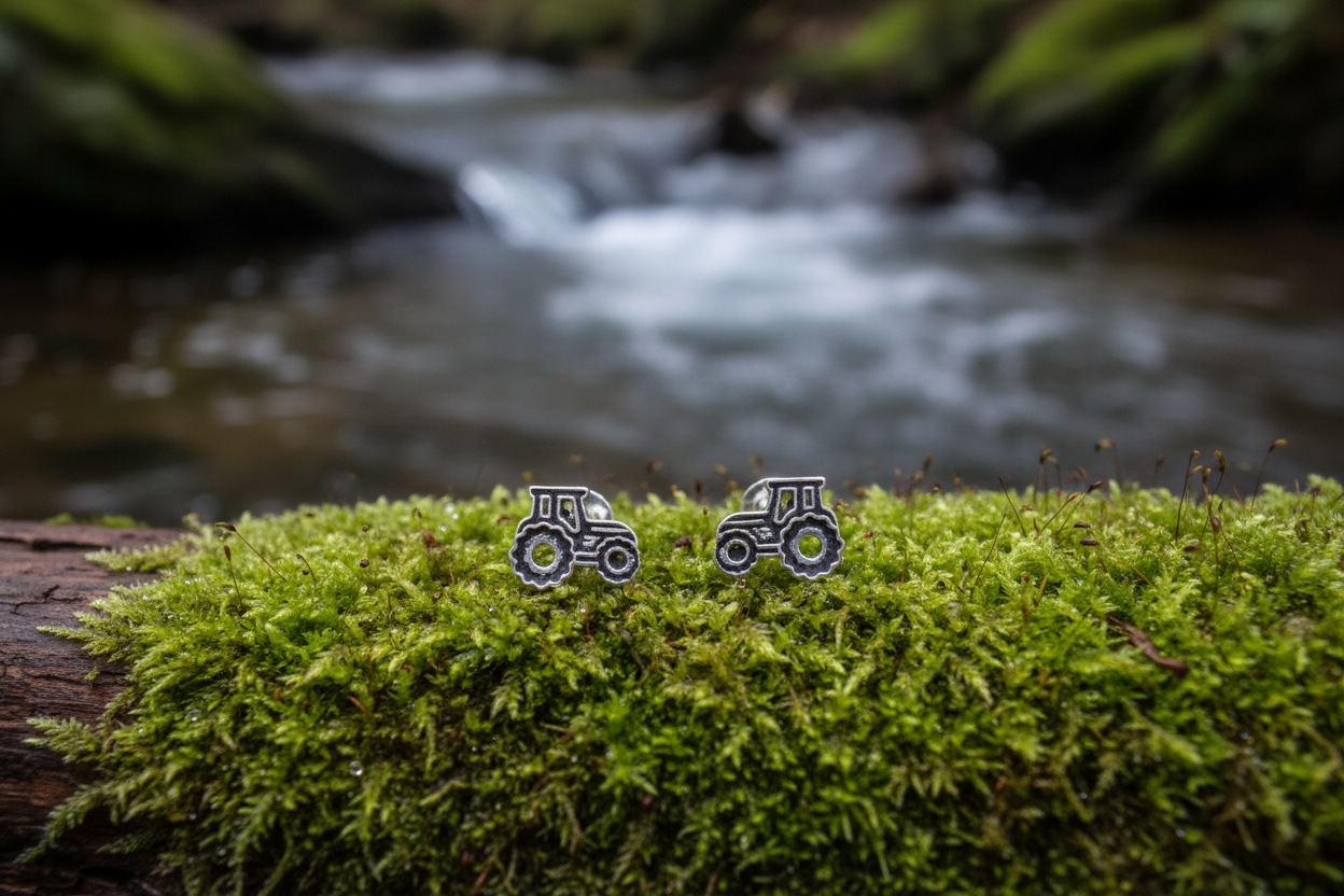 Tractor Stud Earrings