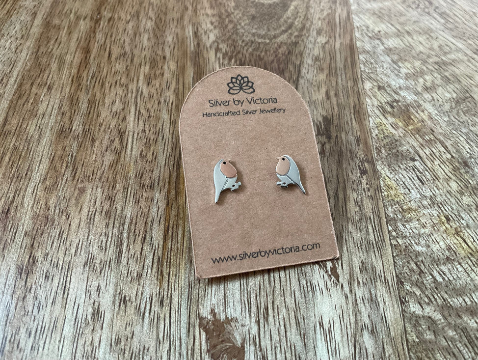 Robin Stud Earrings