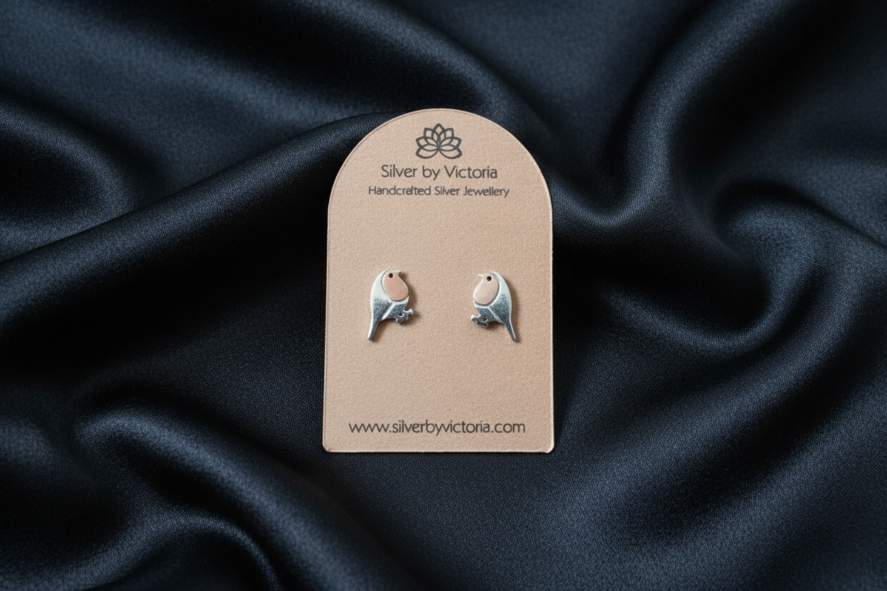 Robin Stud Earrings