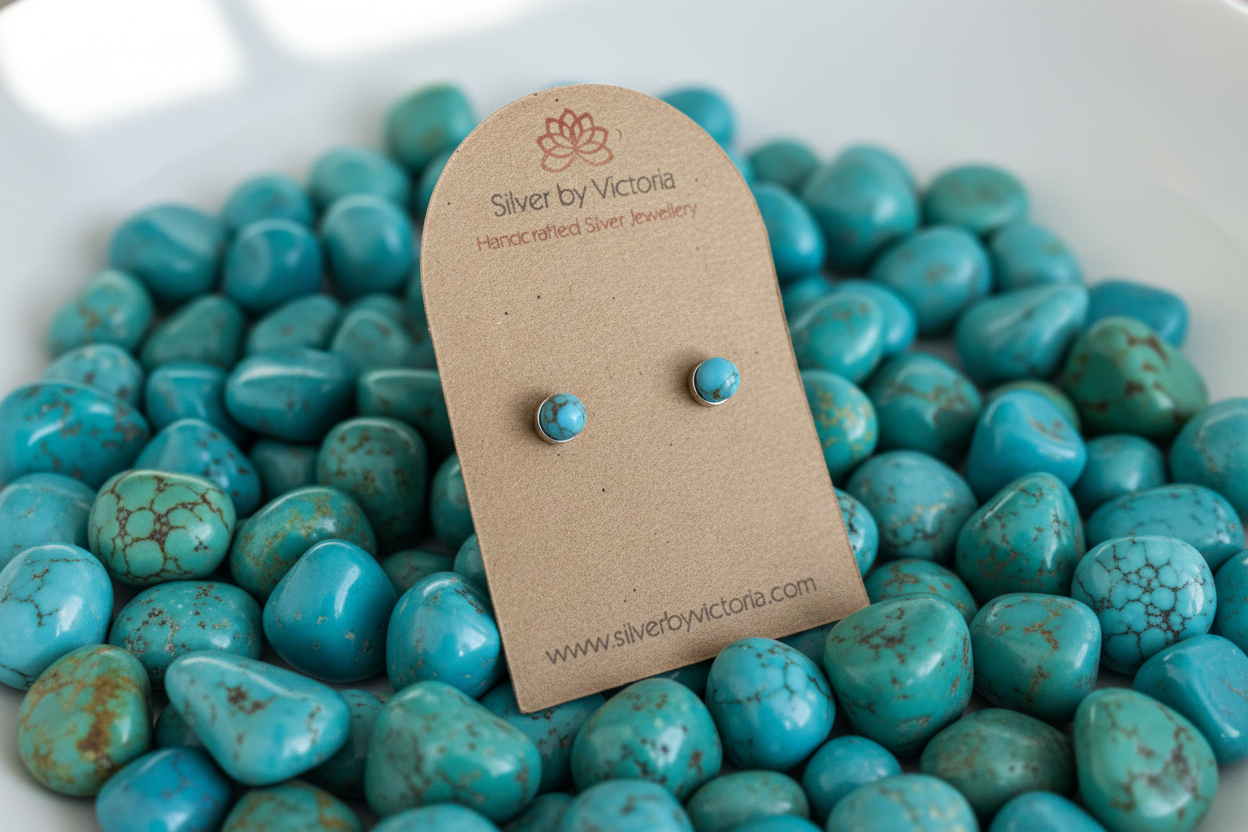 Turquoise Stud Earrings