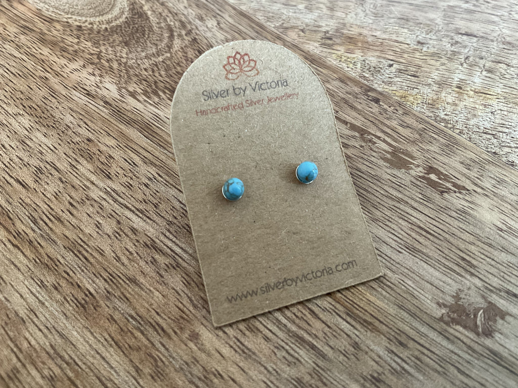 Turquoise Stud Earrings