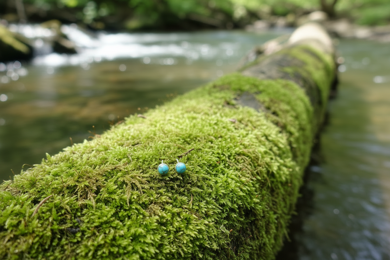 Turquoise Stud Earrings