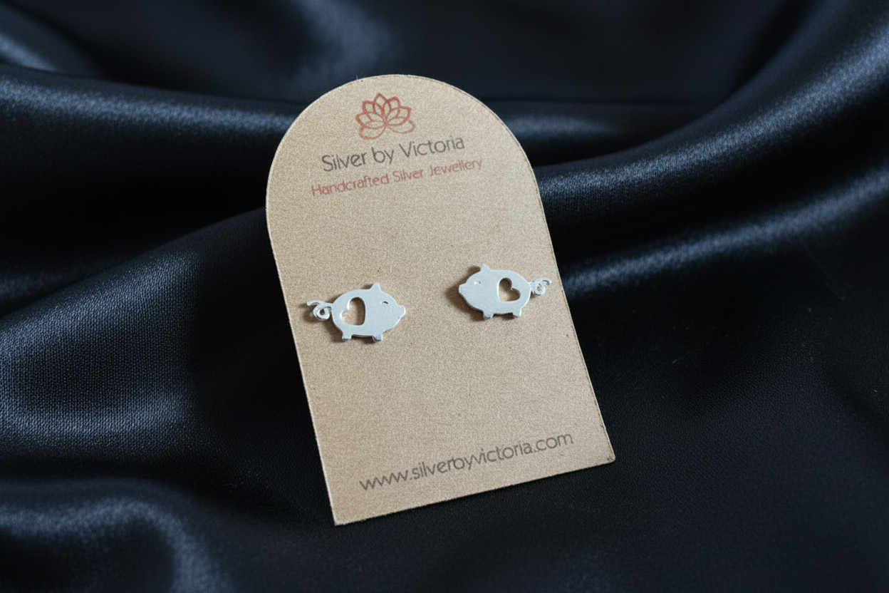 Pig Stud Earrings