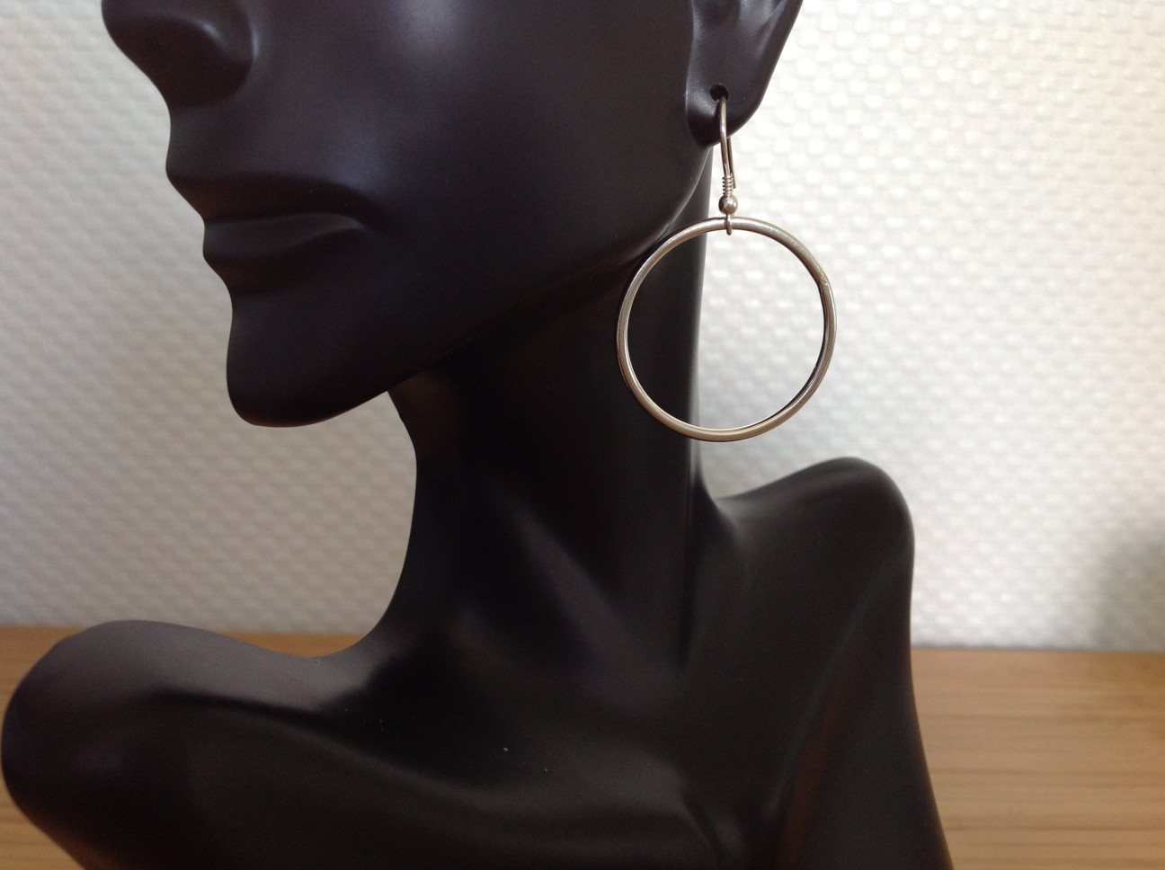 Circle Dangle Earrings - Click Image to Close